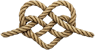 VTieU heart knot logo